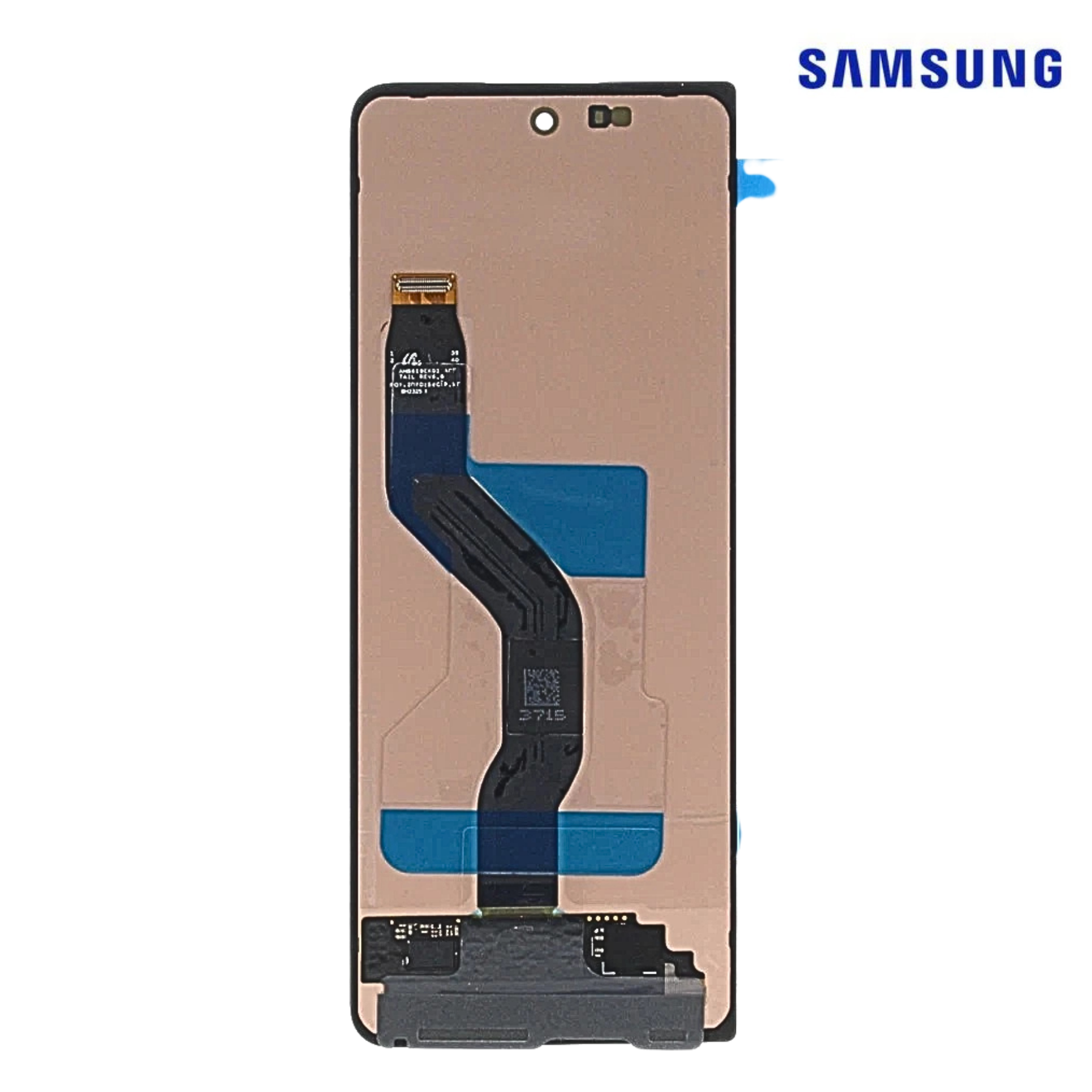 SAMSUNG A12 2021 (NACHO) / SM-A127 BLACK (With Frame) LCD Service Pack